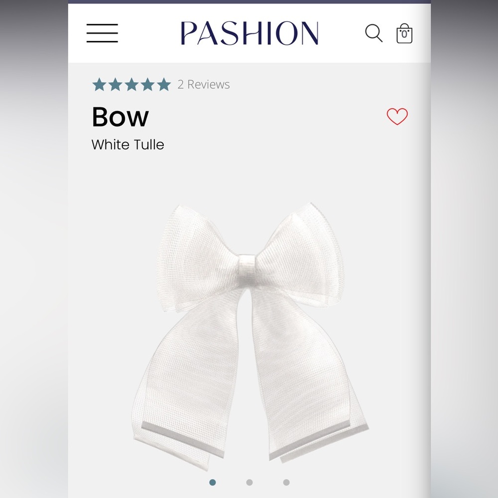 Pashion footwear Bow